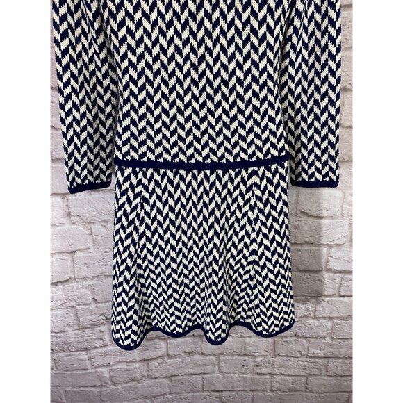 Vintage 1960s St. John Knits Sweater Jacket Dress 2-Piece Outfit Small/Medium - Picture 10 of 16